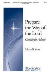 Prepare the Way of the Lord SATB choral sheet music cover